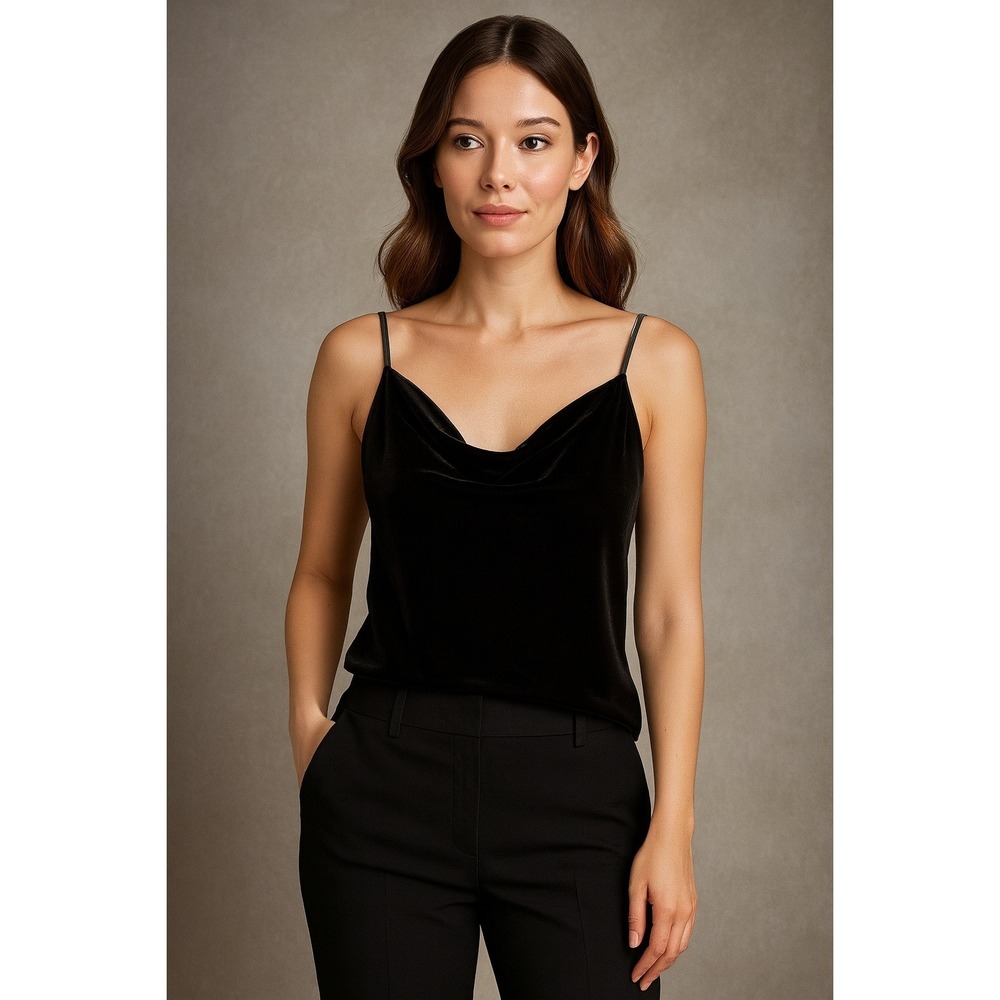 Banana Republic Velvet Cowl-Neck Camisole size medium